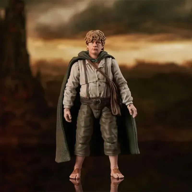 Lord of The Rings Saruman, Samwise Gamgee figure