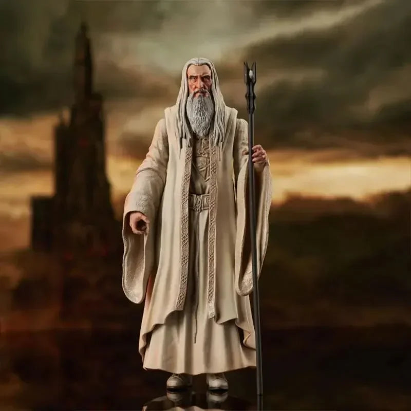 Lord of The Rings Saruman, Samwise Gamgee figure