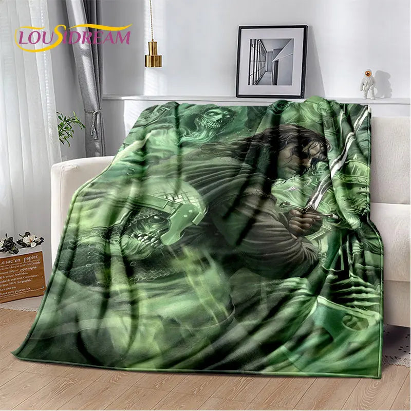 Lord of the Rings Soft Plush Flannel Blanket