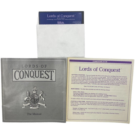 Lords of Conquest- Commodore 64