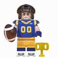 Los Angeles Rams NFL Football Teams Lego Minifigures Custom Toys