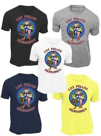 Los Pollos Hermanos Logo Adult T-Shirt - S / Black