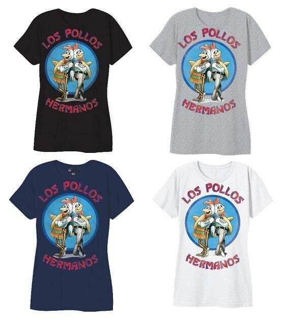 Los Pollos Hermanos Logo Juniors T-Shirt - S / Black