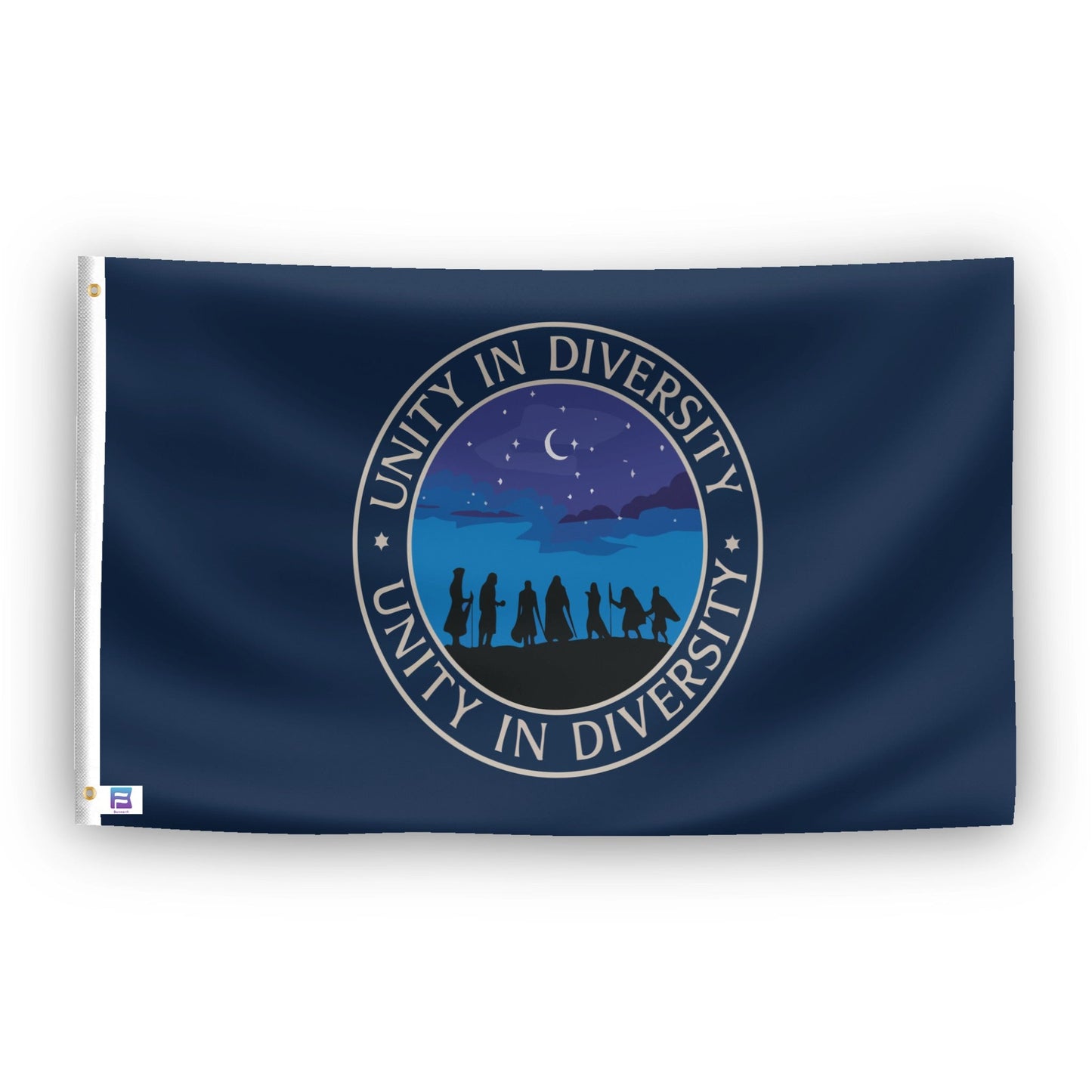 LOTR Unity In Diversity Flag