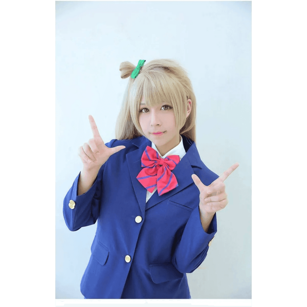 Love Live Cosplay School Uniform - Red / M / Love Live