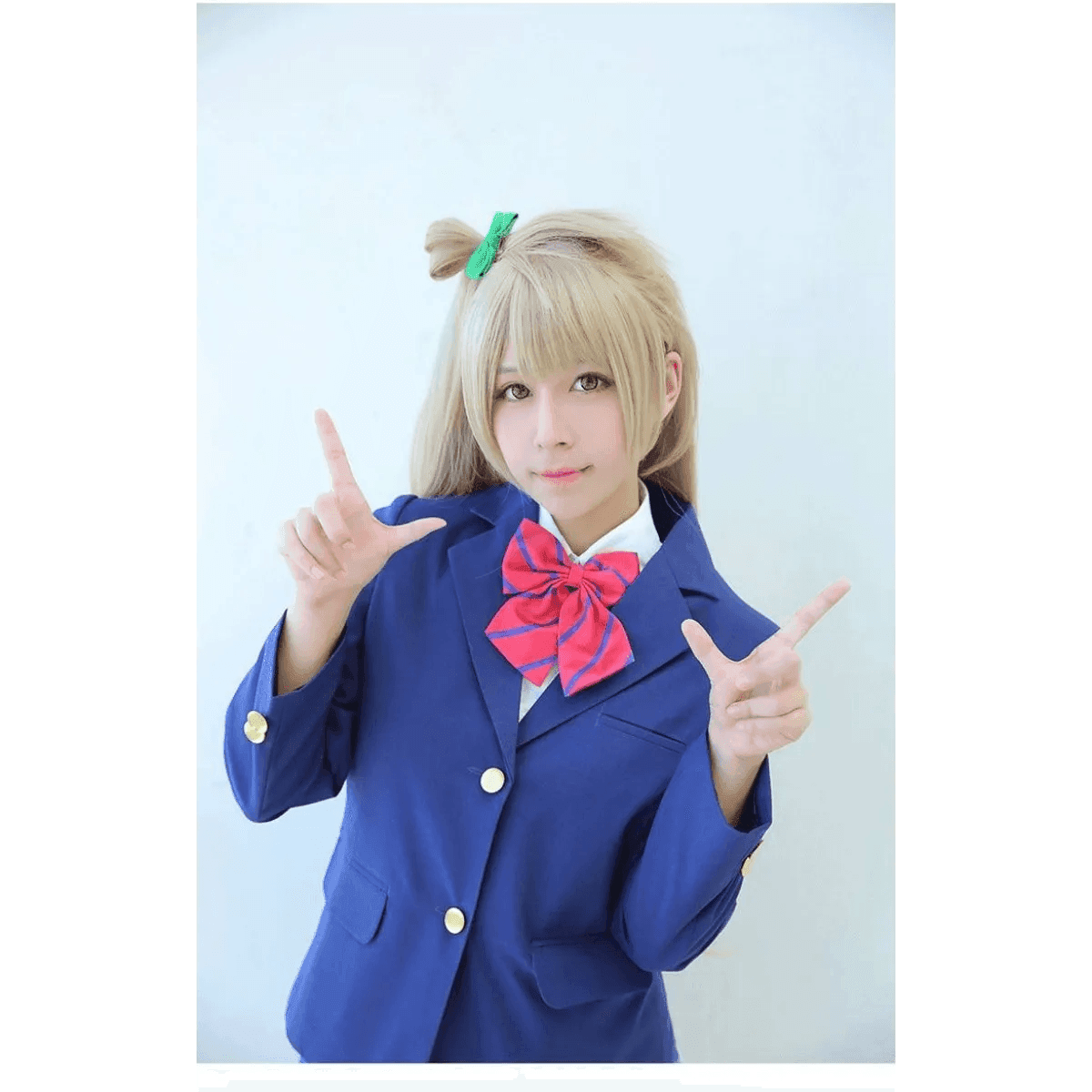 Love Live Cosplay School Uniform - Red / M / Love Live