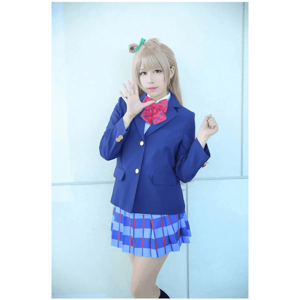 Love Live Cosplay School Uniform - Red / M / Love Live