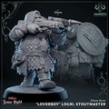 "Loverboy" Logni, Stoutmaster (Male Dwarf Fighter)