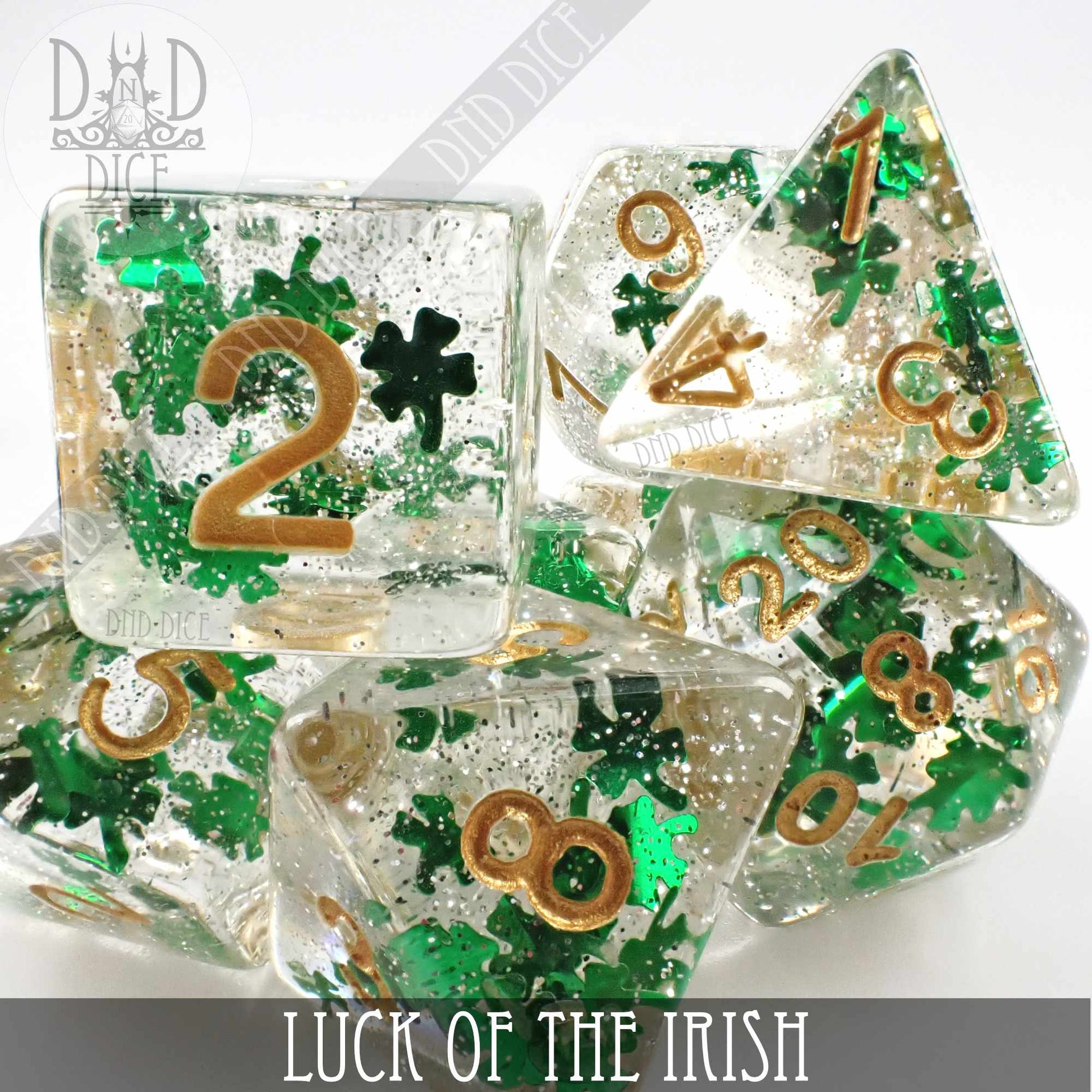 Luck of the Irish Dice Set