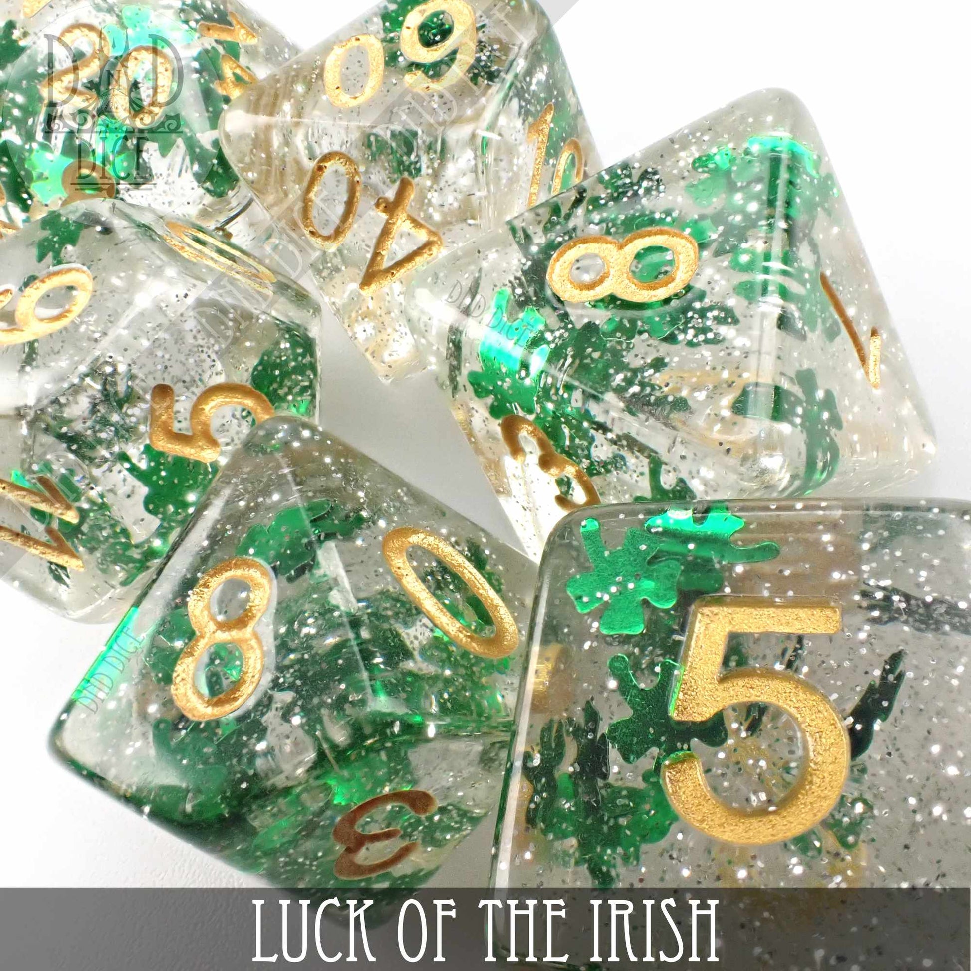 Luck of the Irish Dice Set