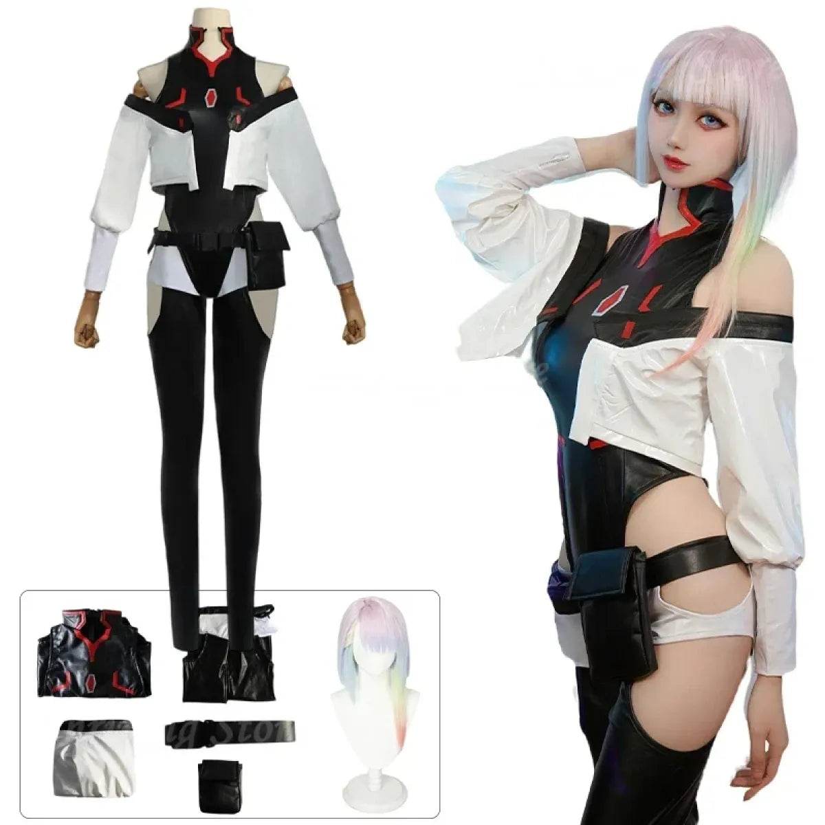 Cyberpunk Lucy Cosplay Costume - Cyberpunk: Edgerunners - costume / S