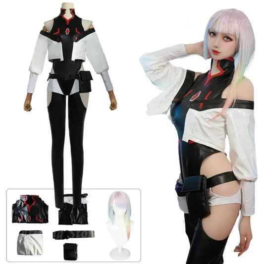 Cyberpunk Lucy Cosplay Costume - Cyberpunk: Edgerunners - costume / S