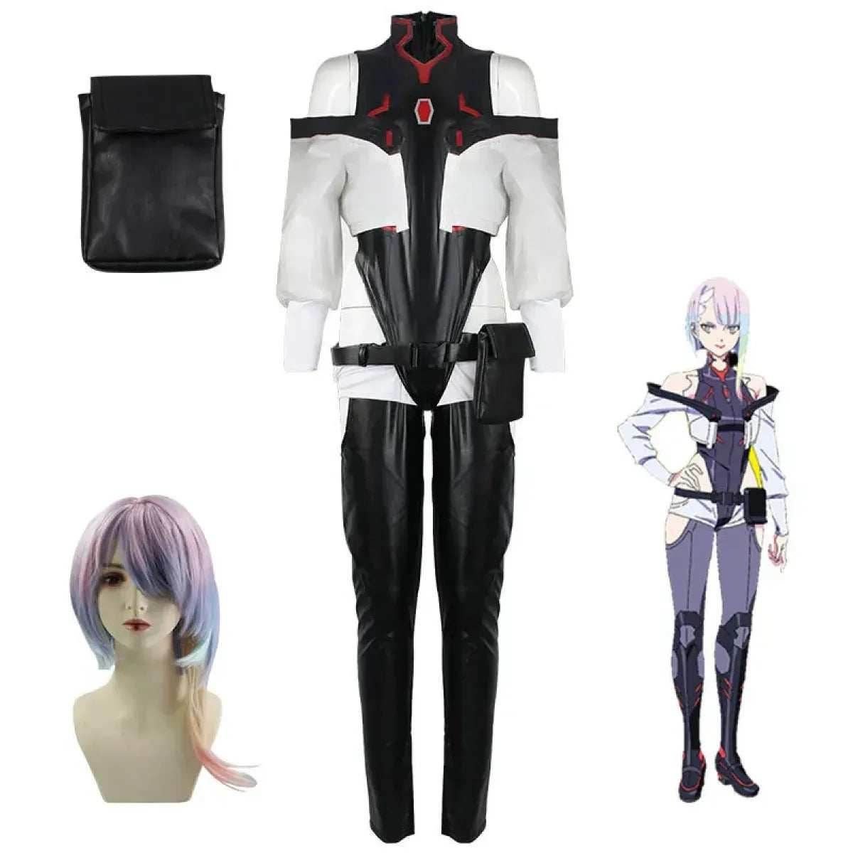 Cyberpunk Lucy Cosplay Costume - Cyberpunk: Edgerunners - costume / S