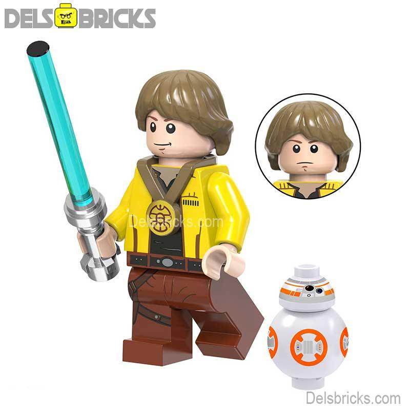 Luke Skywalker with BB8 - from A New Hope| Lego Star wars Minifigures - 