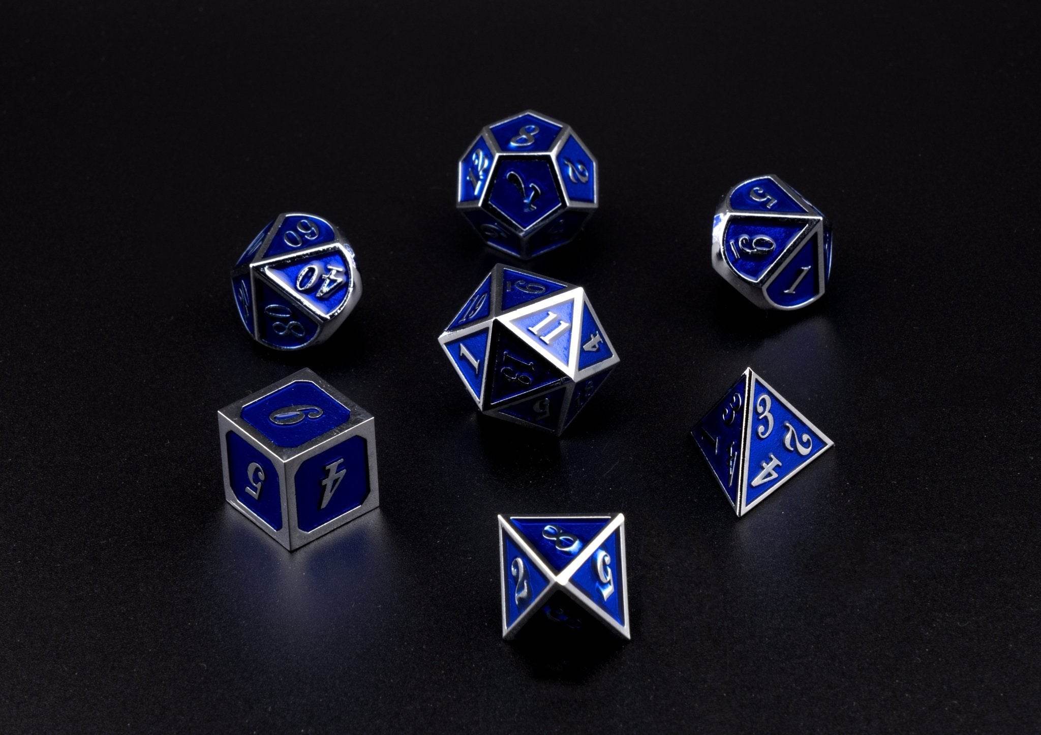 Lunar Azure Dice Set - 