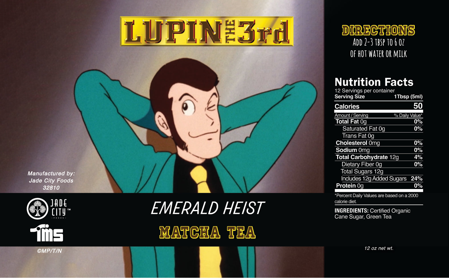 Emerald Heist Matcha Tea
