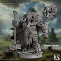 Luxor, Bulwark of the Order (Male Loxodon Paladin) - With Helmet