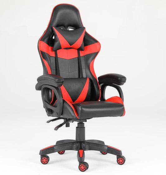 Luxury Home Furniture  Ergonomic Recliner PU Leather Racing Gaming  Chair In Nylon Racing Base