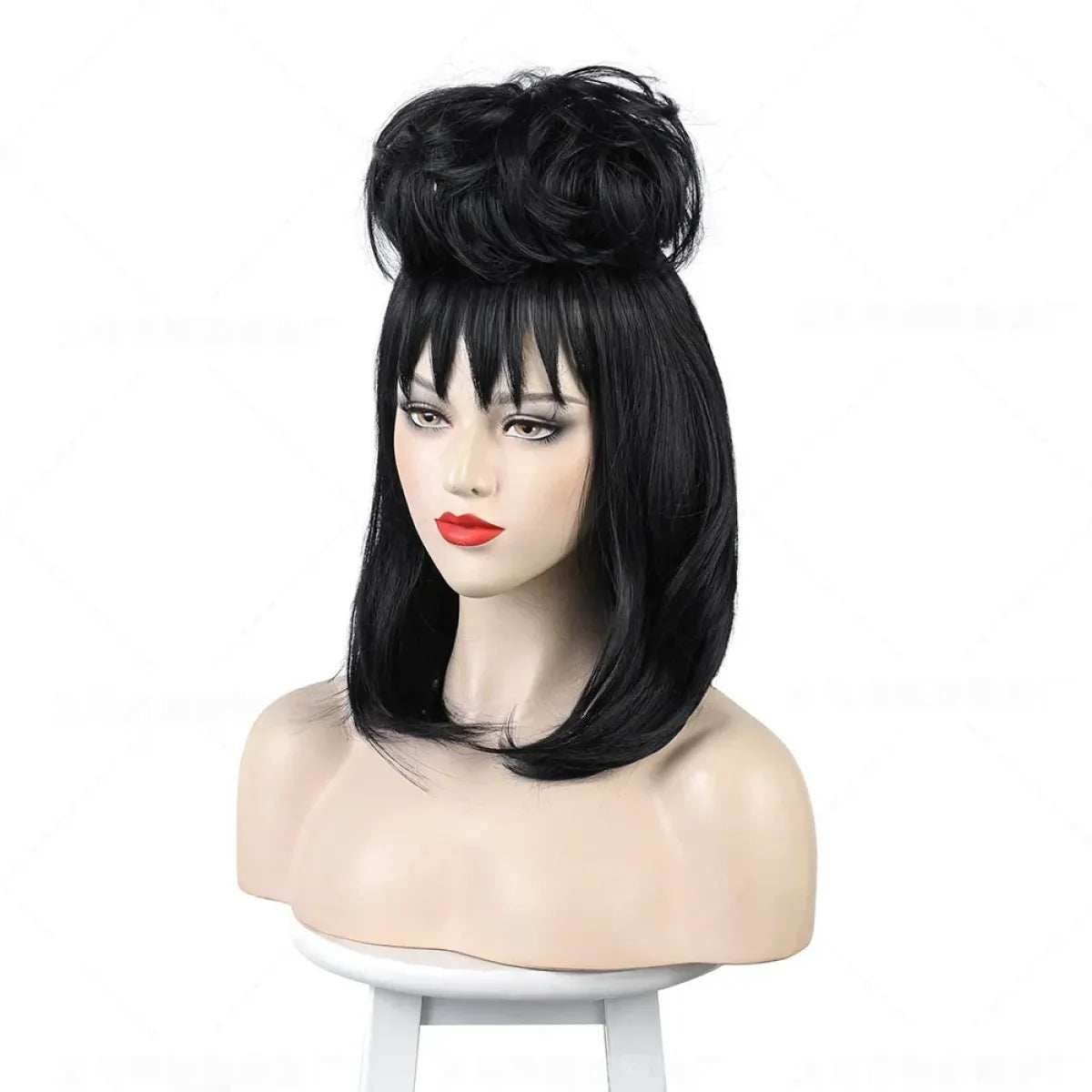 Lydia Deetz Red Wedding Dress Costume – Beetlejuice Outfit Set - Dress Set / S