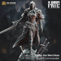 Lydia the Merciless, Duke's Commander (Female Human Paladin) - 32mm Scale