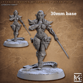 Lythalia, Whisper of Secrets (Female High Elf Rogue) - With Armor