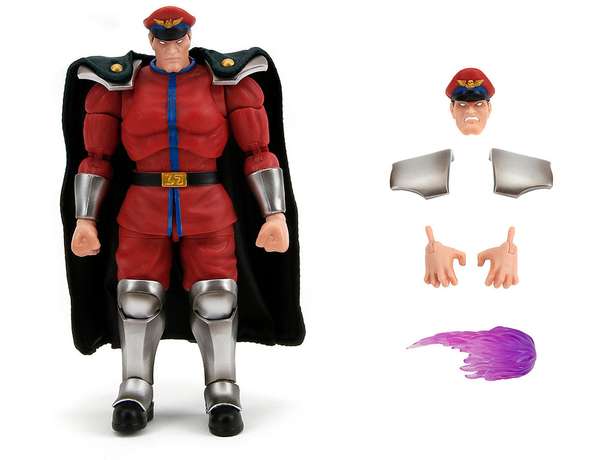 M. Bison 6" Moveable Figure with Accessories and Alternate Head and Hands "Ultra Street Fighter II: The Final Challengers" (2017) Video Game Model by Jada