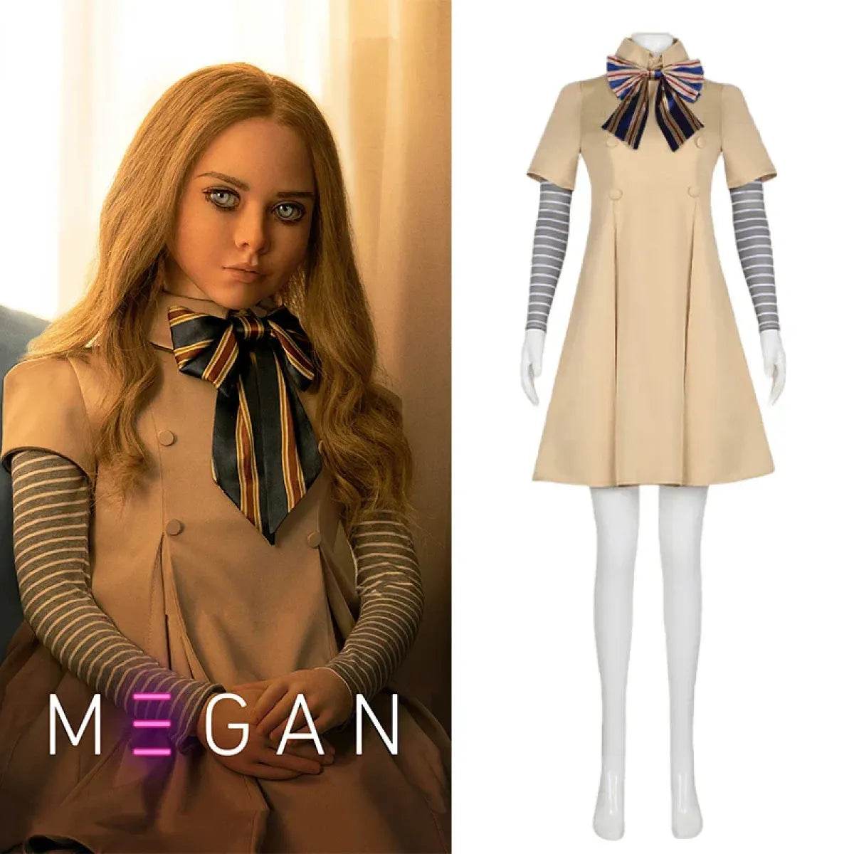 M3GAN AI Doll Cosplay - Costume / S