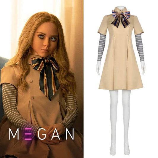 M3GAN AI Doll Cosplay - Costume / S