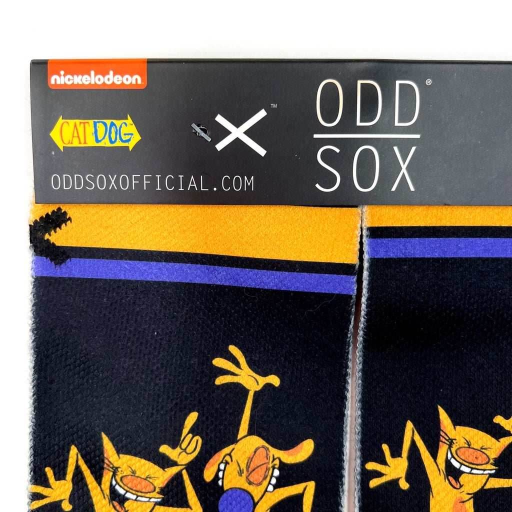 Odd Sox CatDog Crew Socks - 