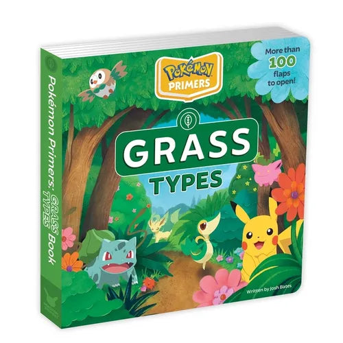 Pokémon Primers: Grass Types Book - Board Book