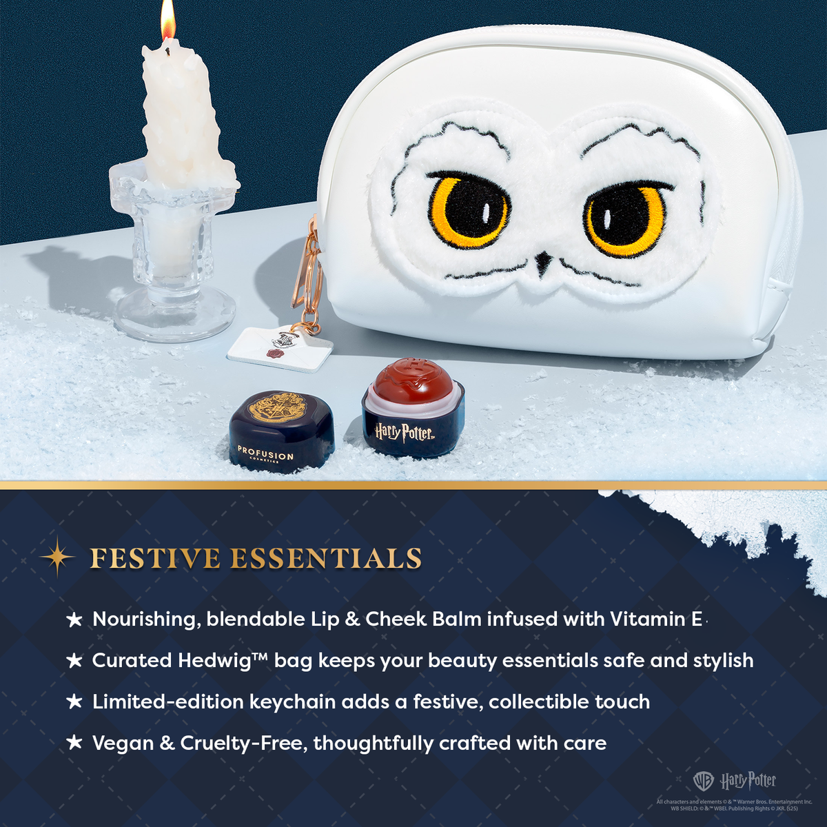 Harry Potter Holiday | Hedwig™ Makeup Bag