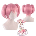 Madoka Kaname Cosplay Costume – Puella Magi Dress with Wig - S / Wig Only(one size)