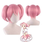 Madoka Kaname Cosplay Costume – Puella Magi Dress with Wig - S / Wig Only(one size)