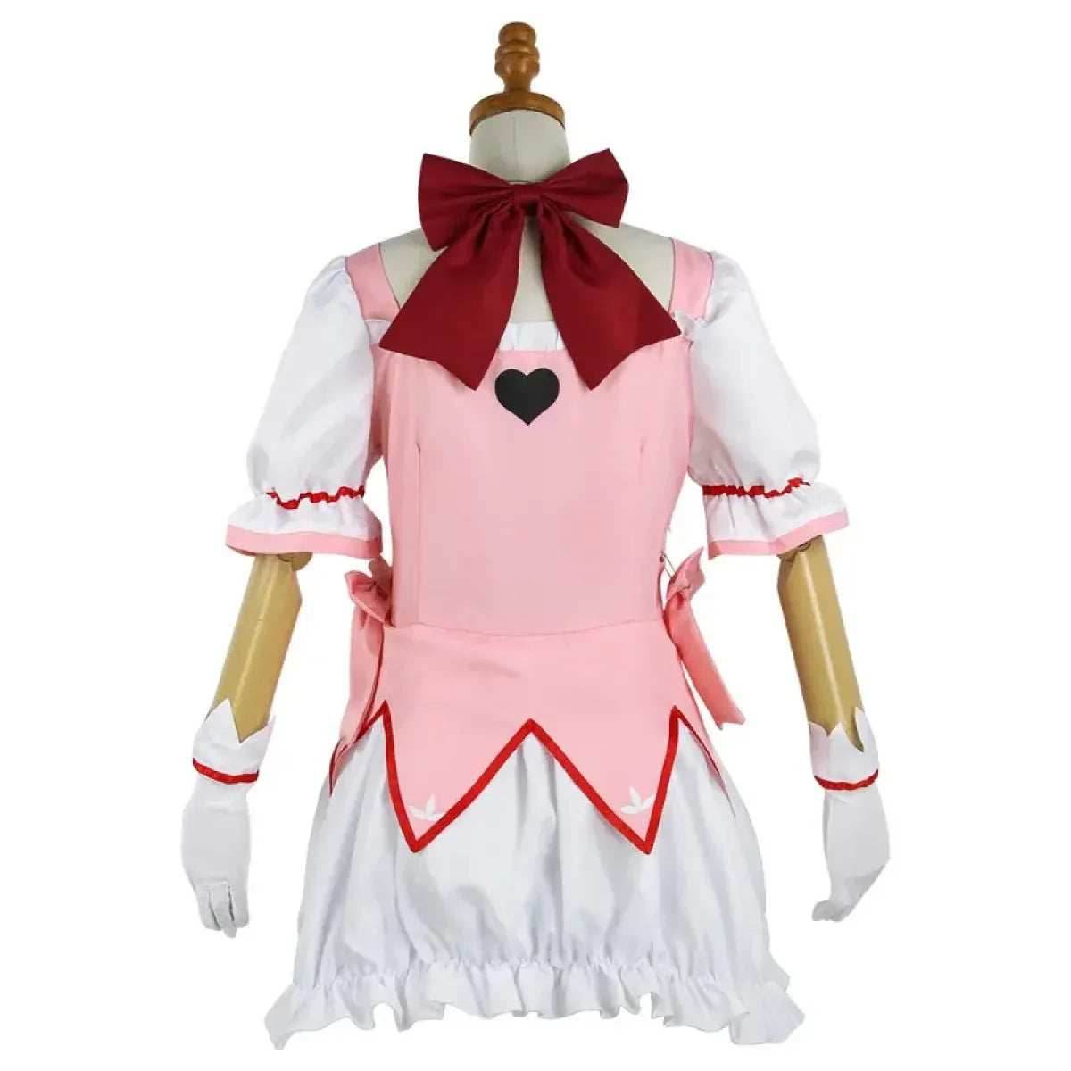 Madoka Kaname Cosplay Costume – Puella Magi Dress with Wig - S / Wig Only(one size)