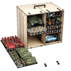 MagCase XL 2.0 MDF Magnetic Carrying Case / Display Case For Miniatures - 6 MagCase 2.0 Trays / 210 Magnets