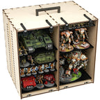 MagCase XL 2.0 MDF Magnetic Carrying Case / Display Case For Miniatures - 6 MagCase 2.0 Trays / 210 Magnets