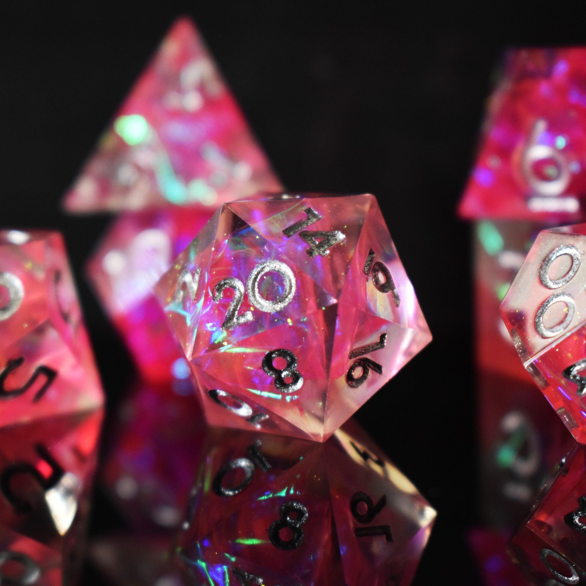 Mage Armor Sharp-Edged Resin Dice Set