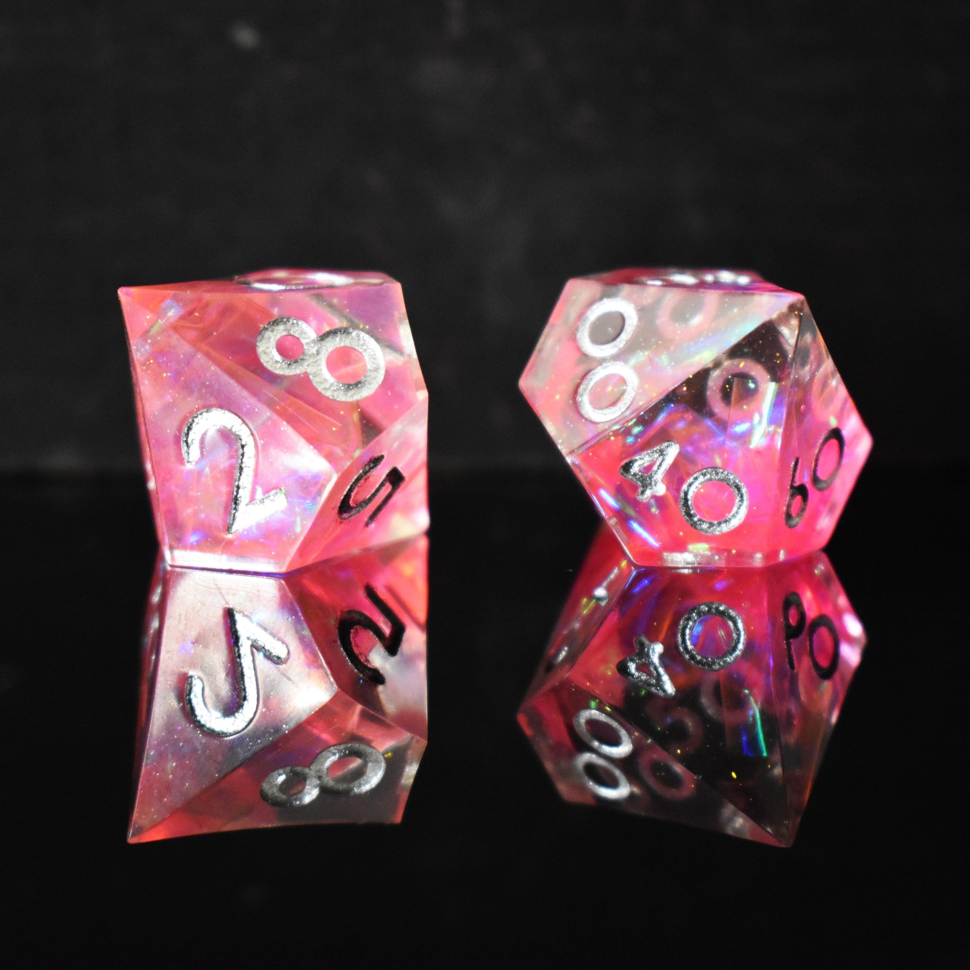 Mage Armor Sharp-Edged Resin Dice Set