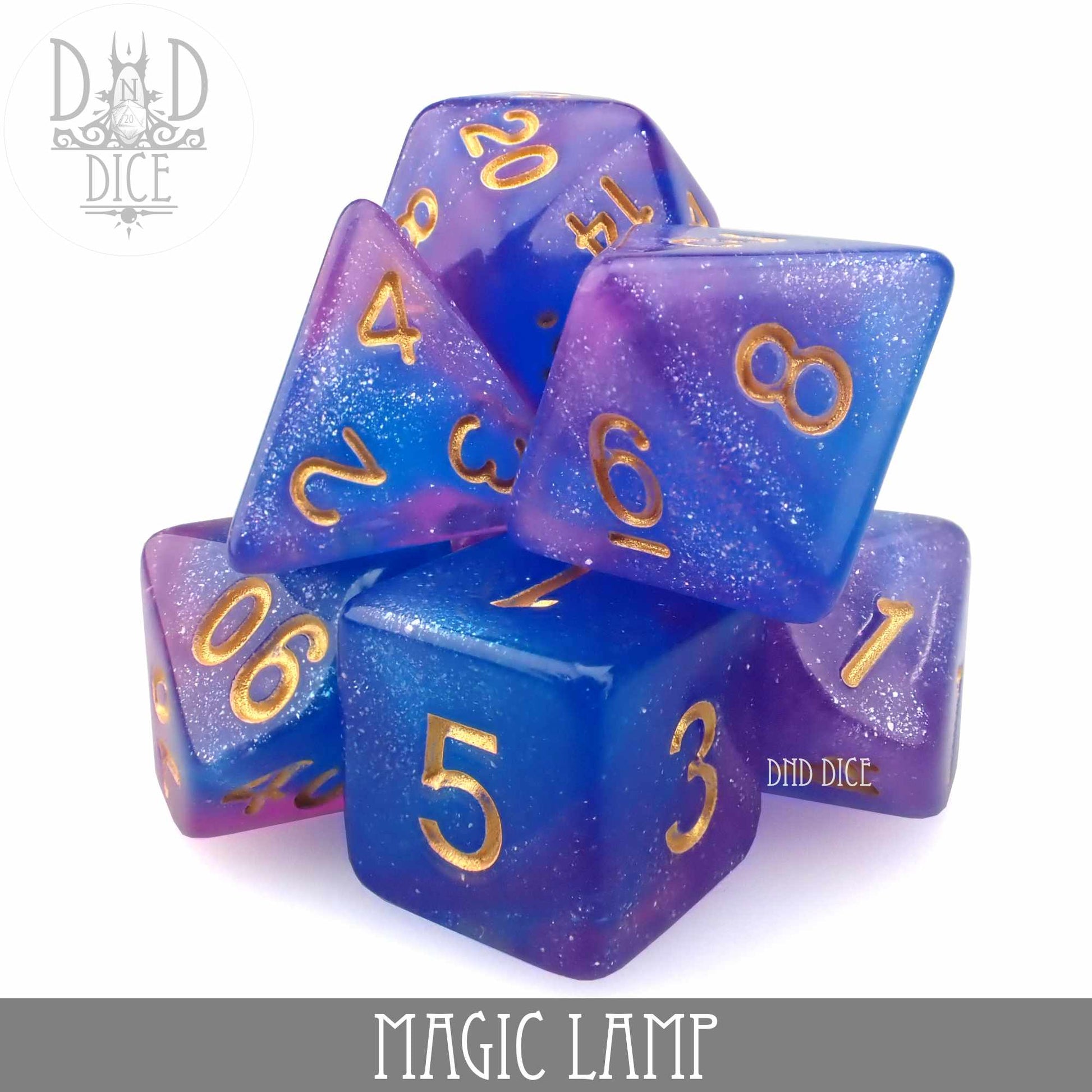 Magic Lamp Dice Set