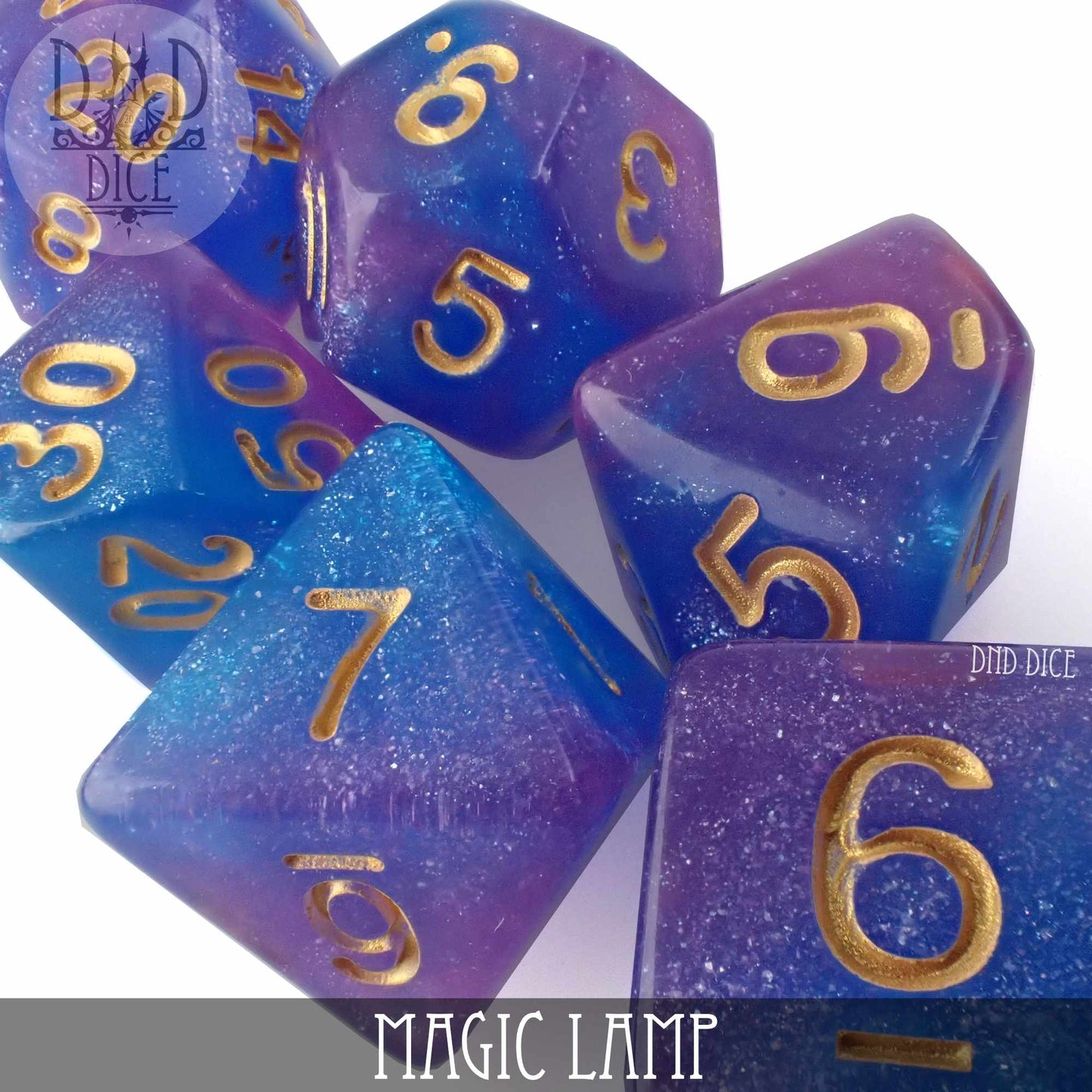 Magic Lamp Dice Set