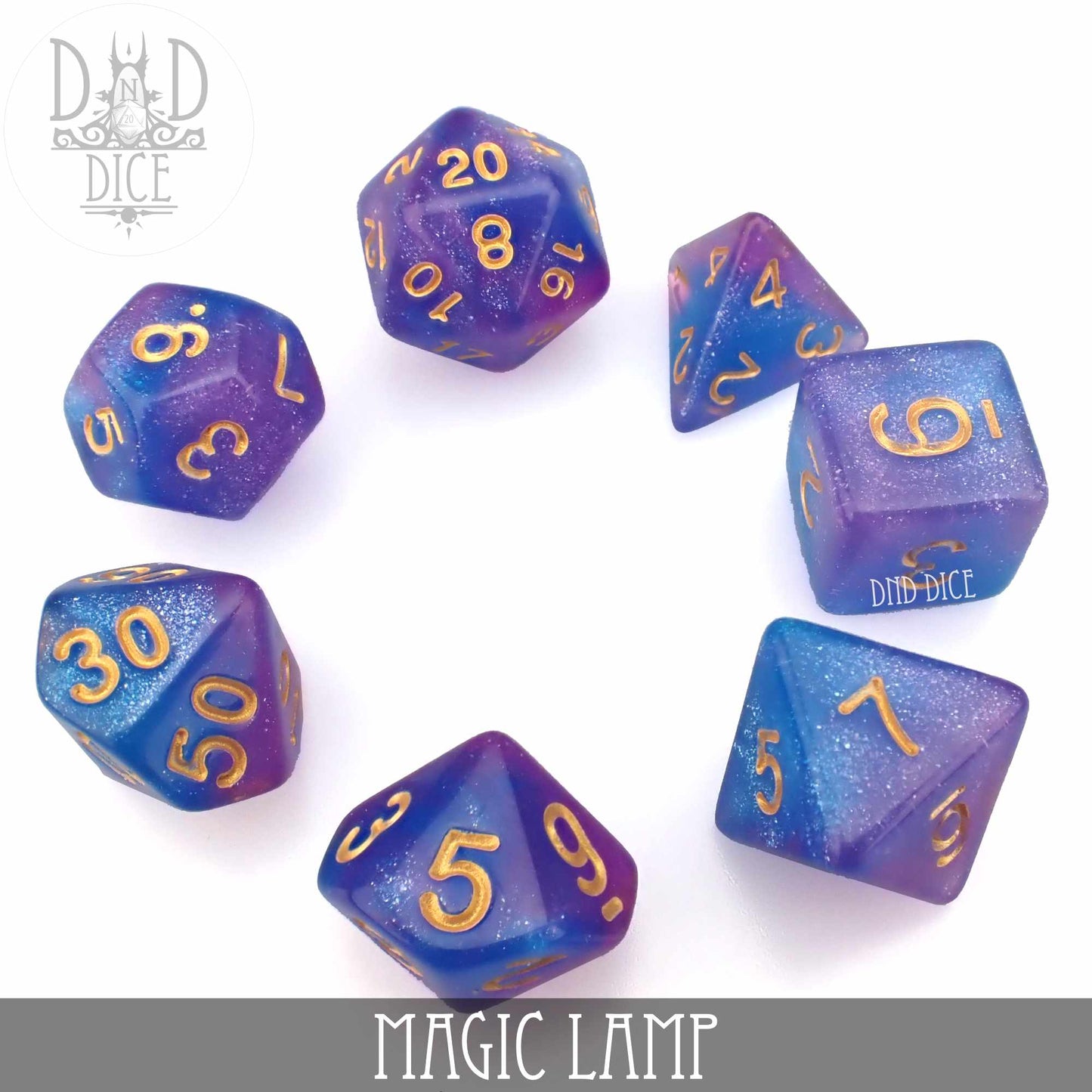 Magic Lamp Dice Set