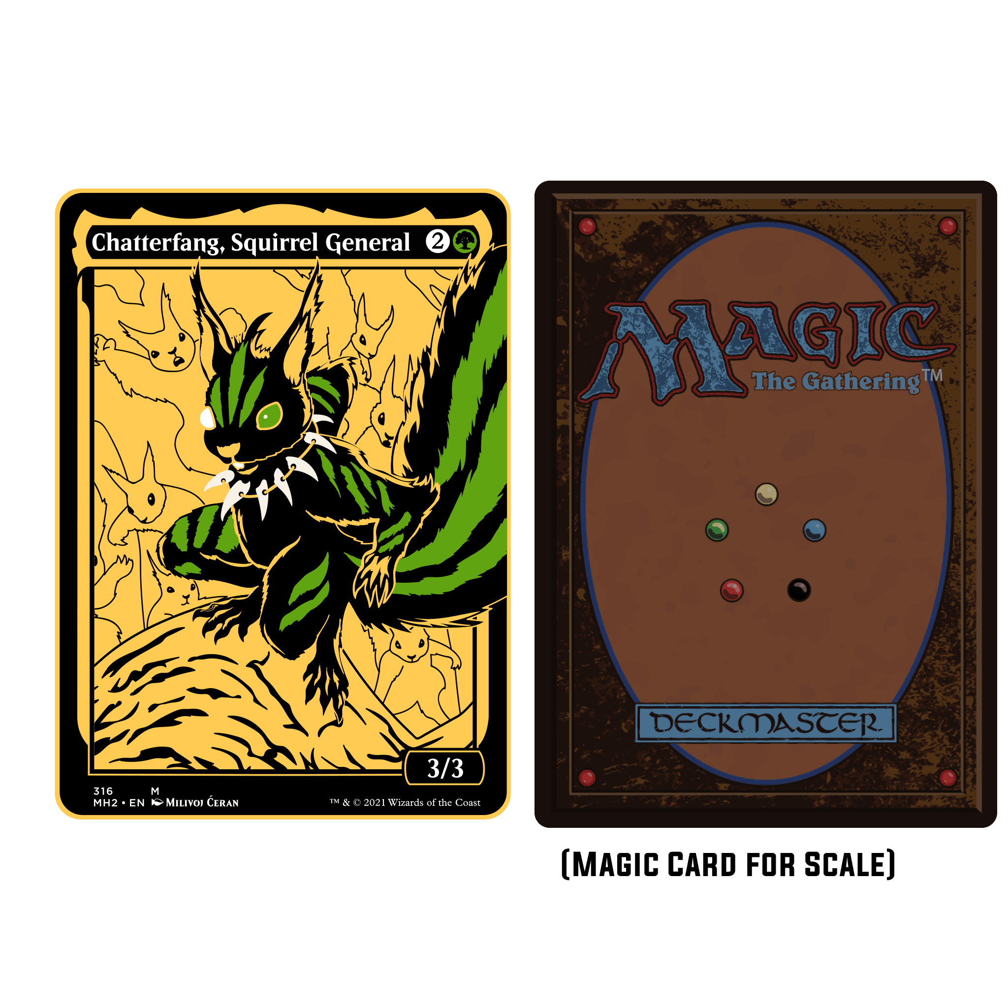 Magic: The Gathering - Chatterfang Commander Token (MH2) - 