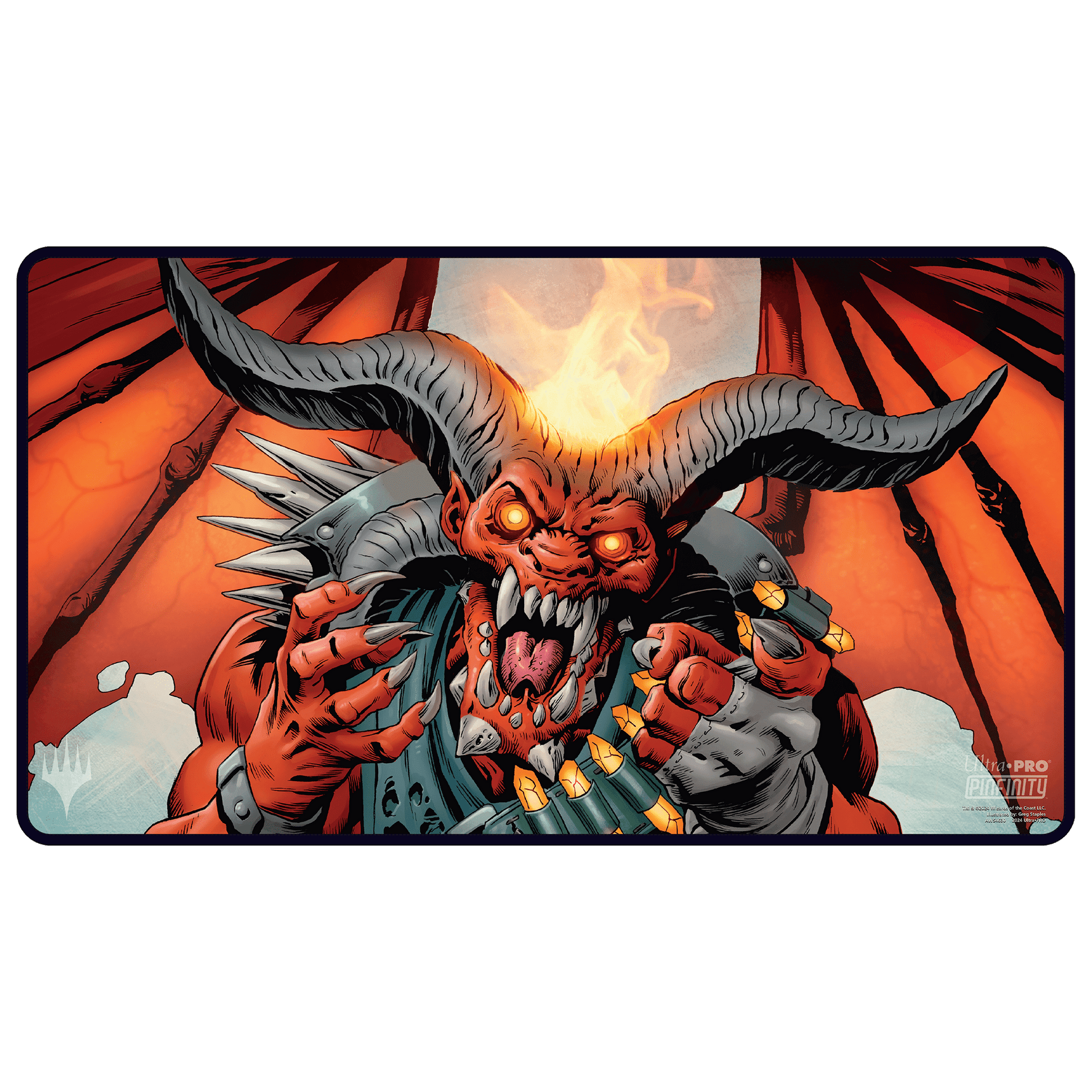 Magic: The Gathering - Exclusive UltraPRO Rakdos the Muscle AR Playmat - 
