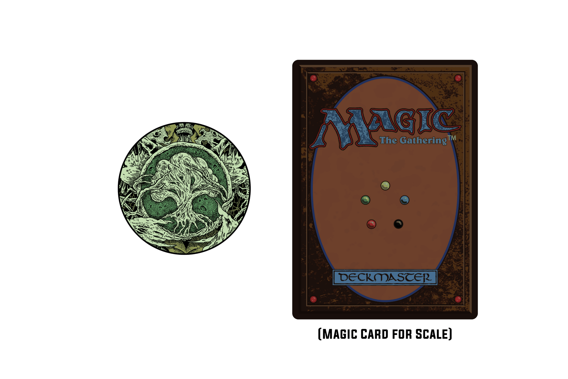 Magic: The Gathering - Infect Forest Pin - 