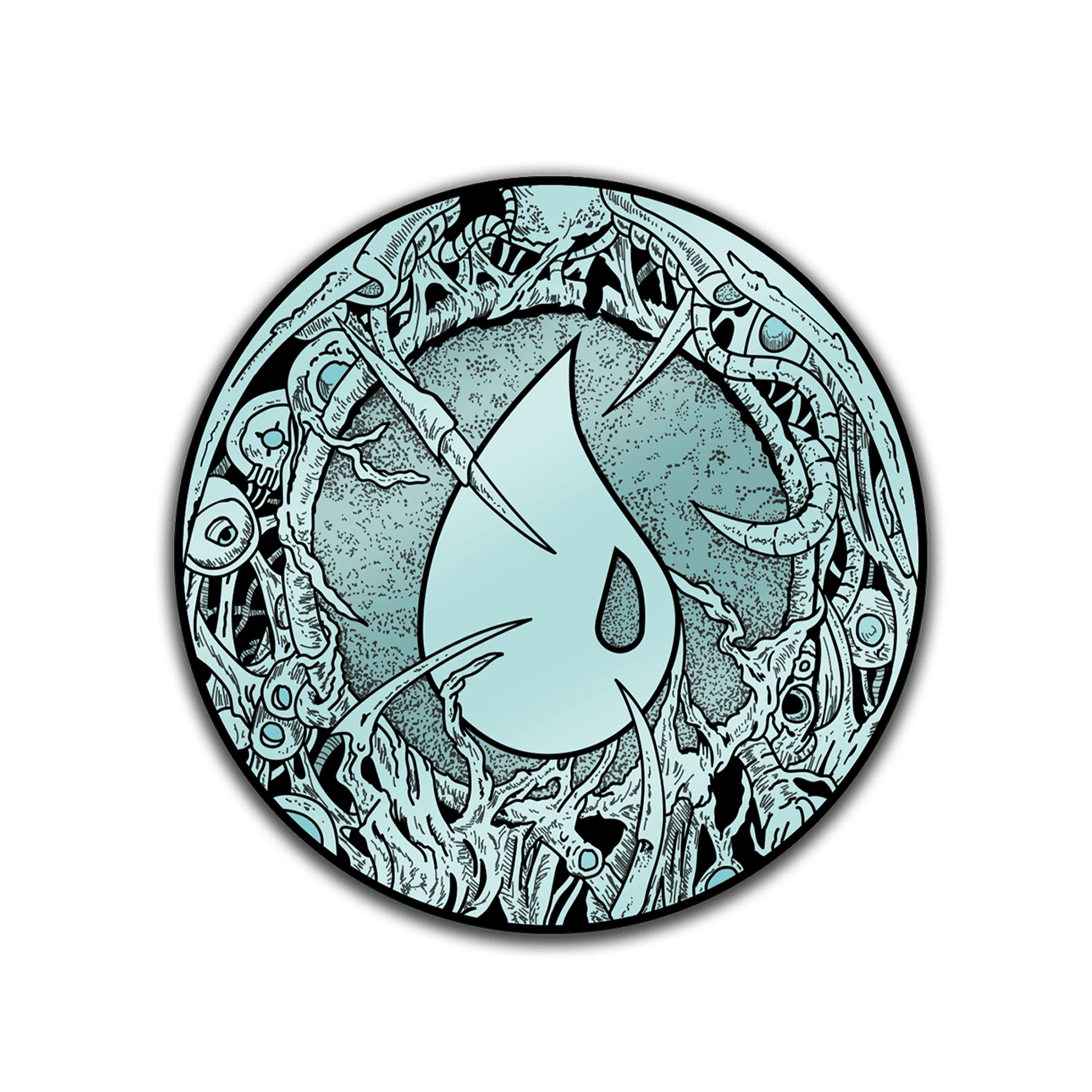 Magic: The Gathering - Infect Island Pin - 
