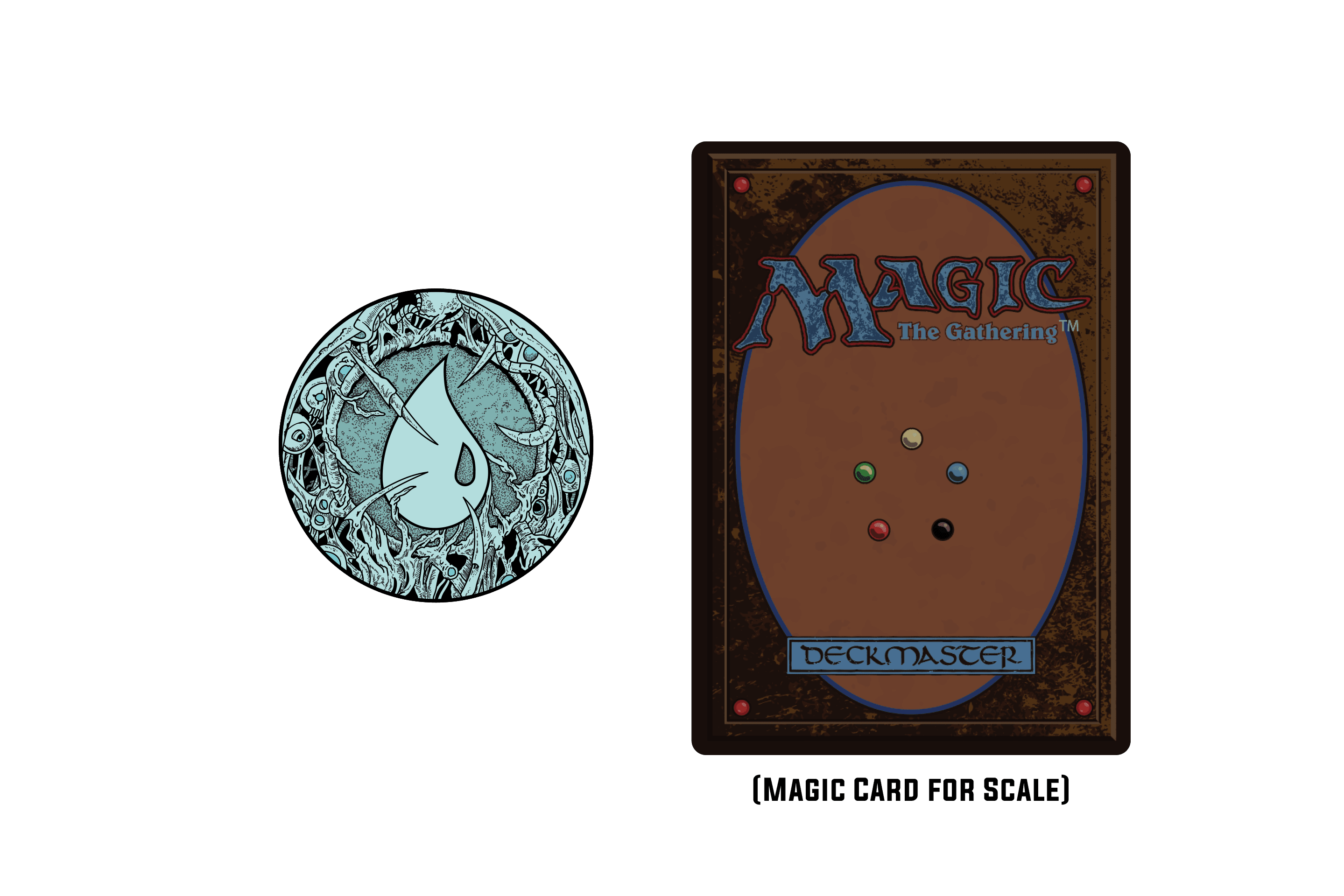 Magic: The Gathering - Infect Island Pin - 