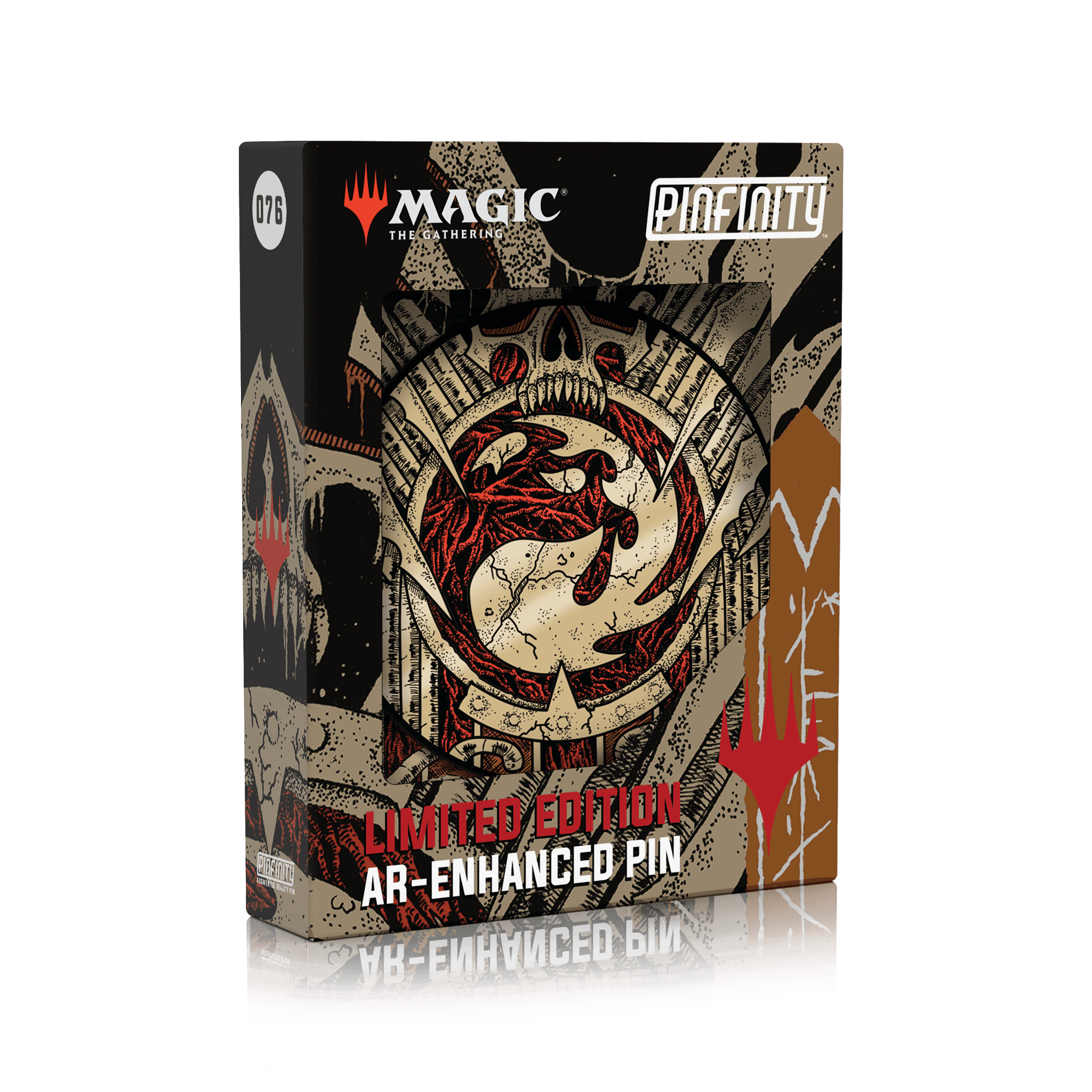 Magic: The Gathering - Infect Mountain Pin - 
