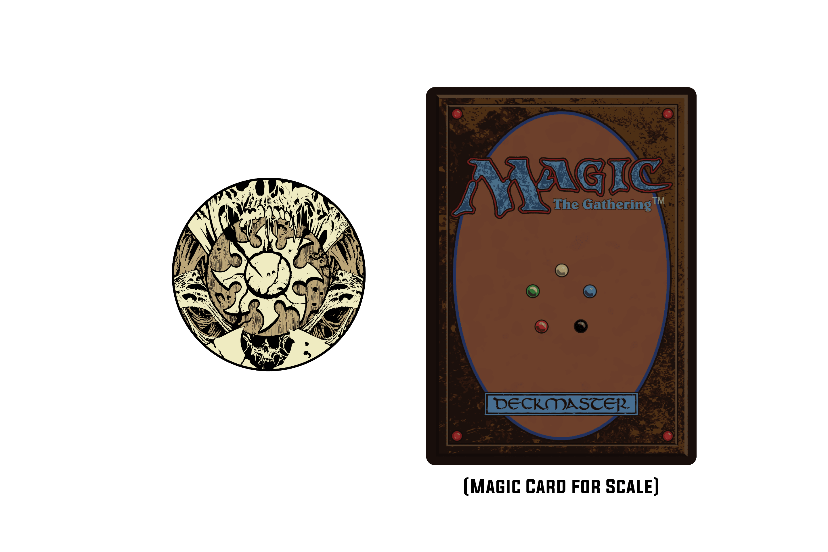 Magic: The Gathering - Infect Plains Pin - 
