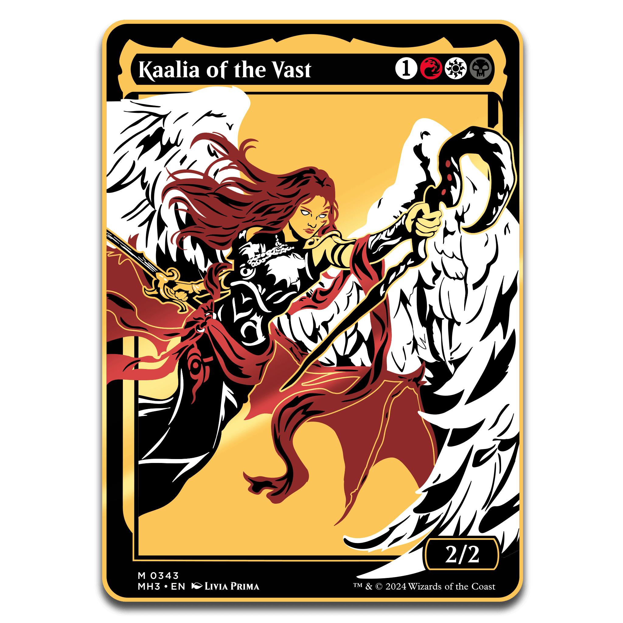 Magic: The Gathering - Kaalia of the Vast Commander Token - 