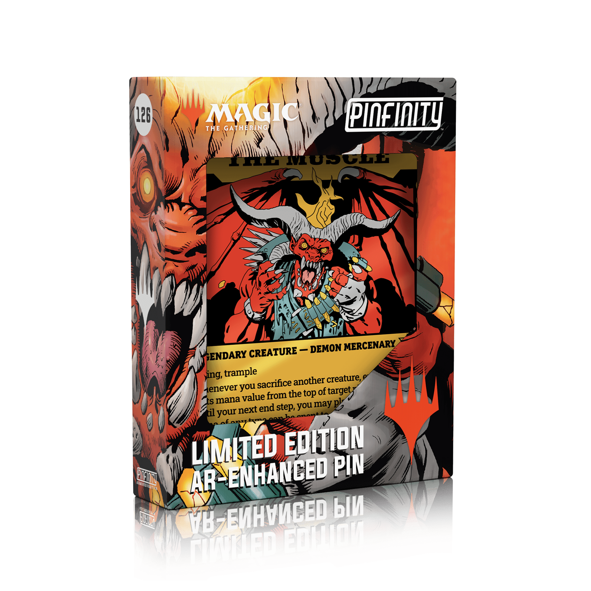 Magic: The Gathering - Rakdos, The Muscle AR Pin - 